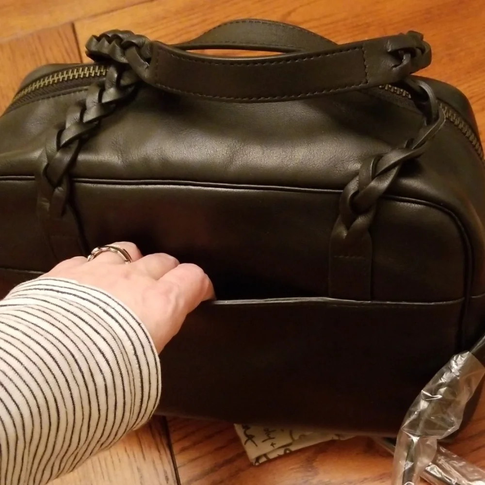 🆕️Foley+corinna Cable satchel, genuine leather